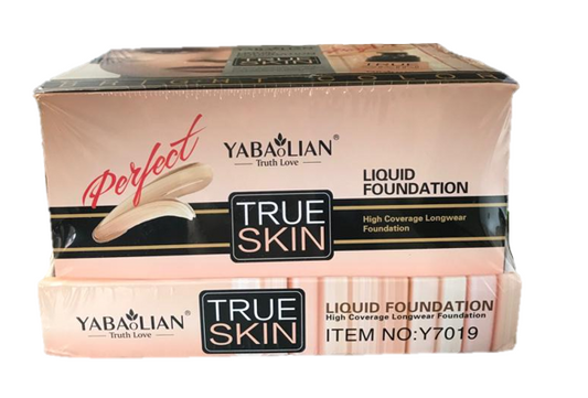 Yabaolian True Skin Liquid Pump Foundation Box of 12
