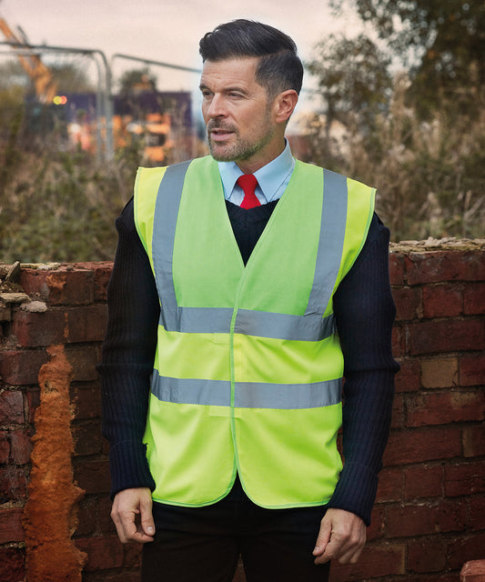 High Visibility 2BandandBraces Waistcoat HVW100 for Ultimate Safety