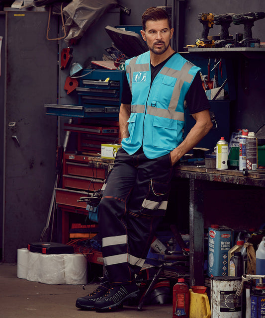 Executive HiVis Waistcoat with MultiFunctional Features