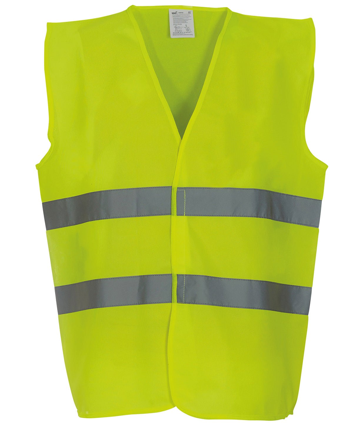 Yoko HiVis 2Band Safety Vest HVW102 Plus Size