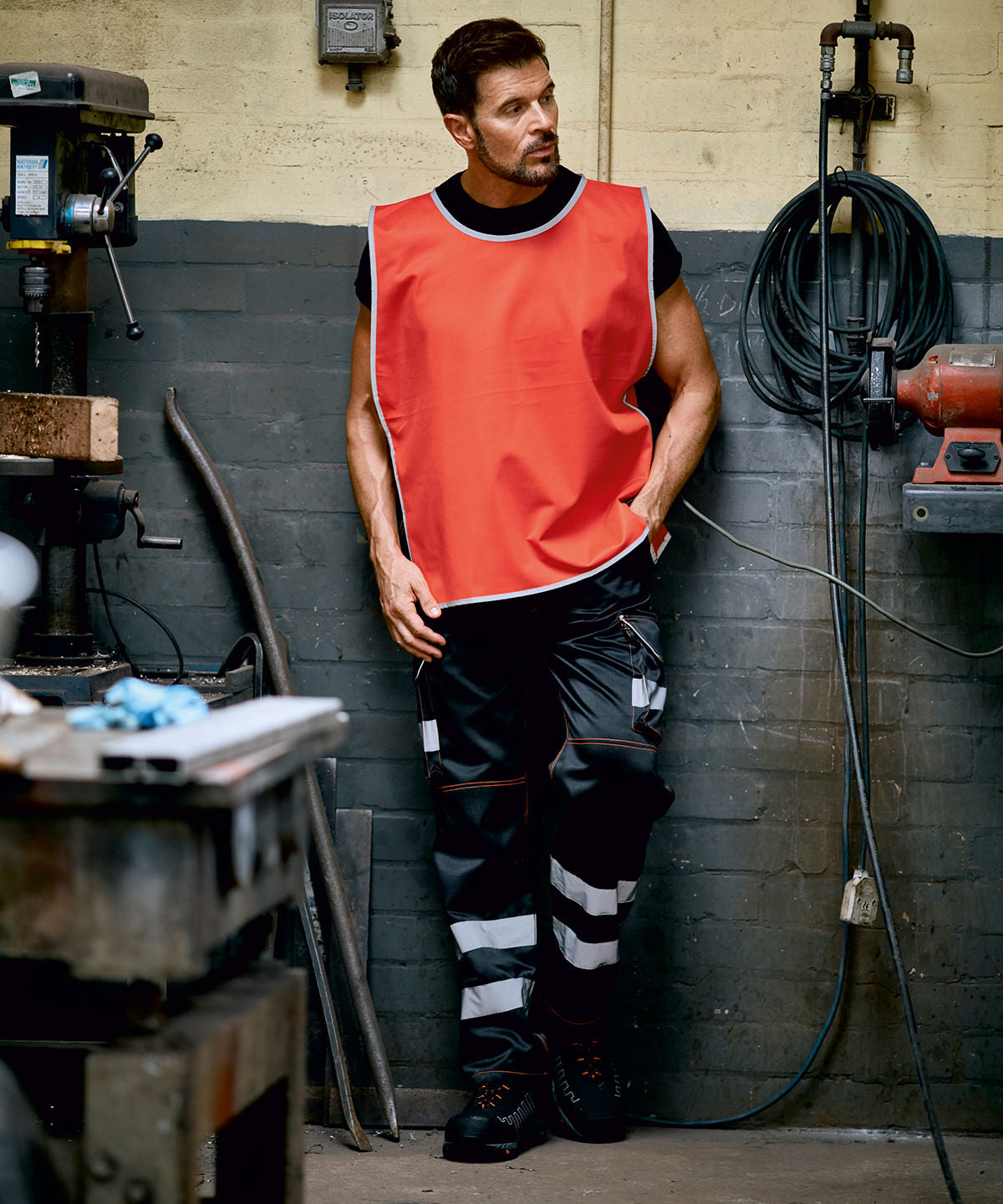 Yoko Hivis Reflective Border Tabard Ideal for Sporting Events Activities