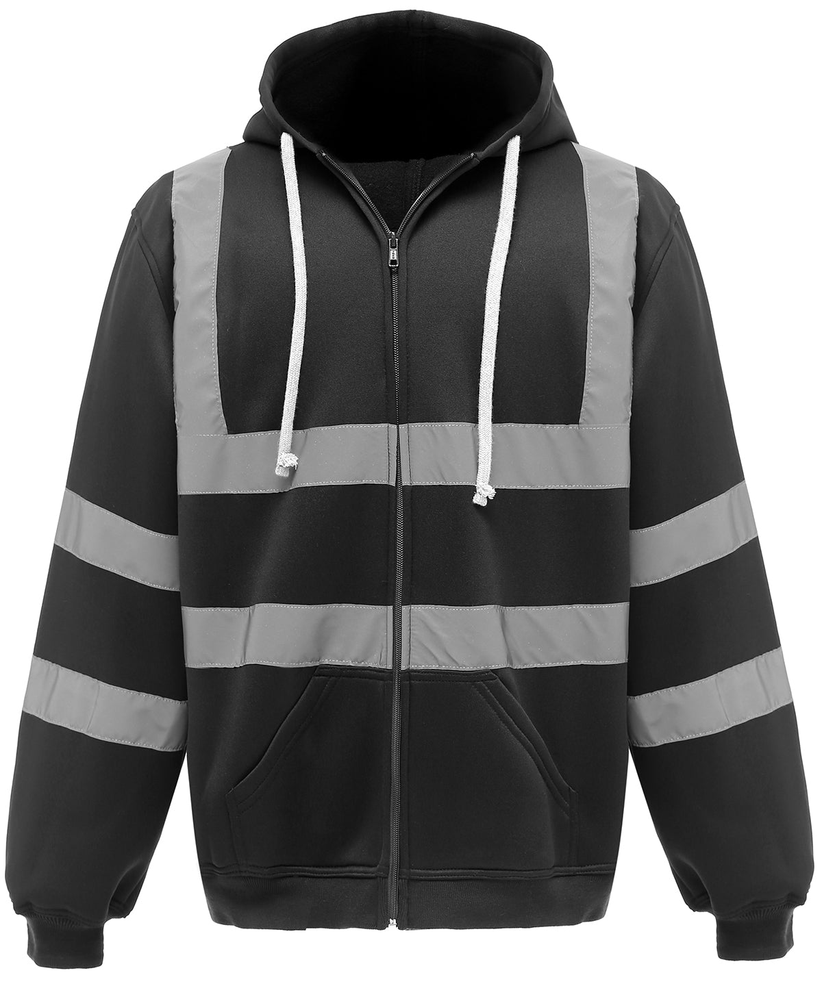 Yoko HiVis Zip Hoodie HVK07 Safetywear Hoodie for Men