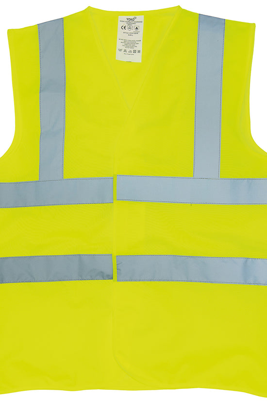 Yoko Flameretardant High Visibility Sleeveless Waistcoat HVW100FR