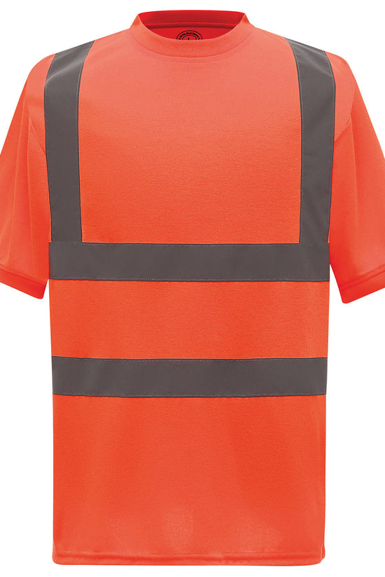 Yoko HiVis Short Sleeve TShirt Class 2 Safetywear
