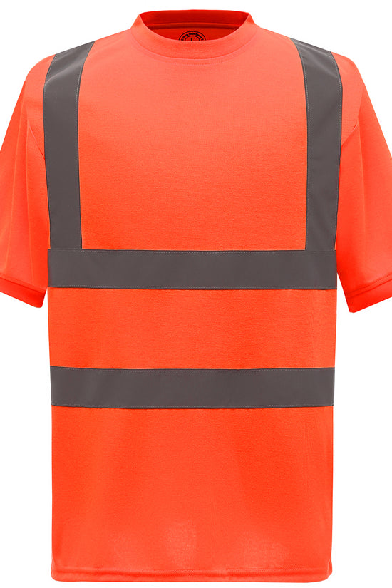 Yoko HiVis Short Sleeve TShirt Class 2 Safetywear