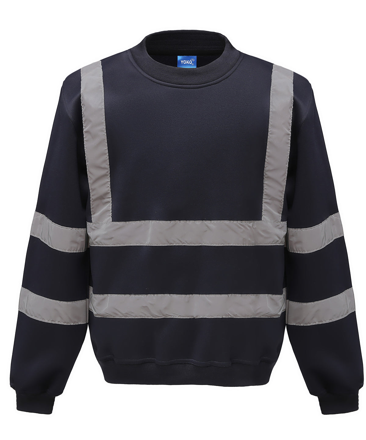 High Visibility Reflective Sweatshirt with AntiPill Fleece