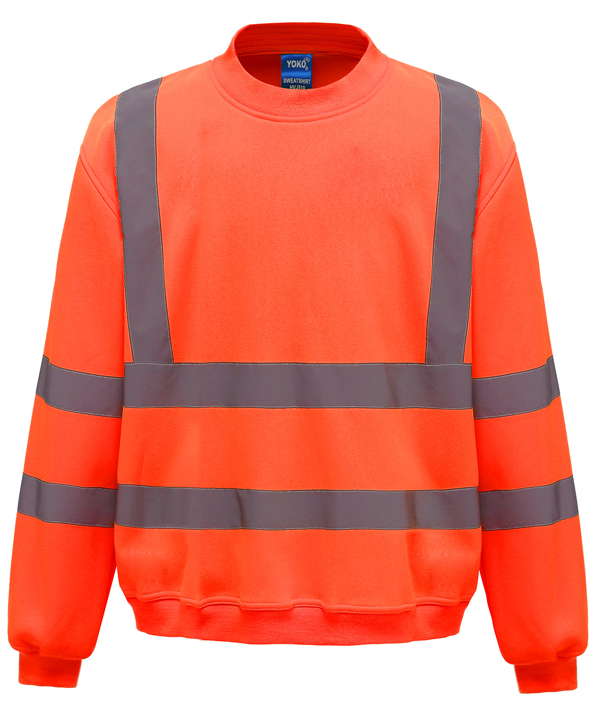High Visibility Reflective Sweatshirt with AntiPill Fleece
