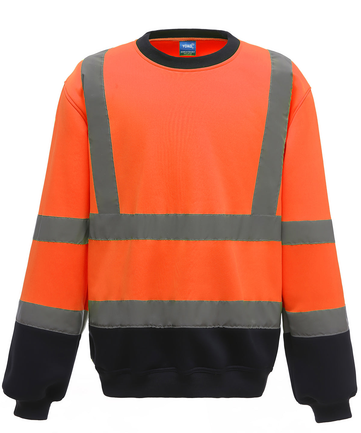 High Visibility Reflective Sweatshirt with AntiPill Fleece