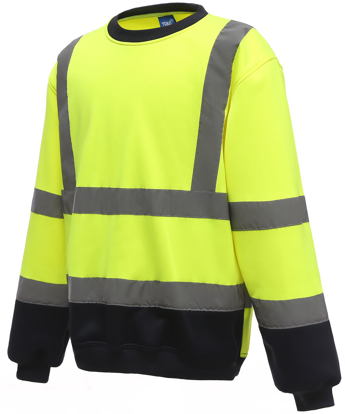 High Visibility Reflective Sweatshirt with AntiPill Fleece