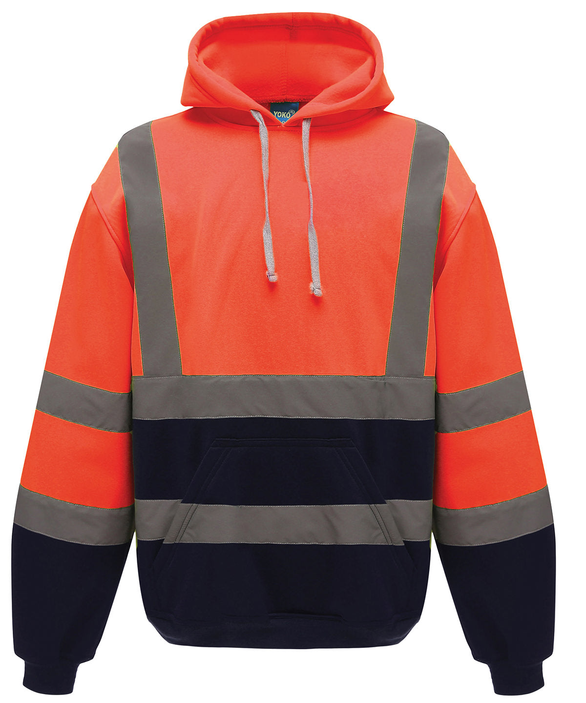 Yoko HiVis Safetywear Pullover Hoodie for Men