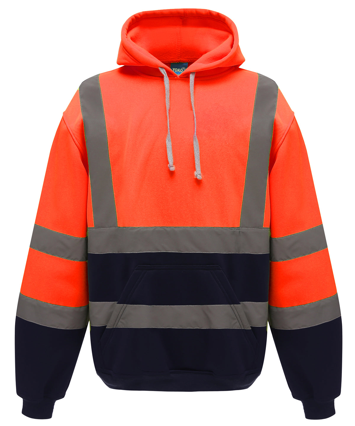 Yoko HiVis Safetywear Pullover Hoodie for Men