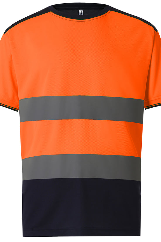 Yoko HiVis TwoTone TShirt for Men Safetywear Plus Sizes