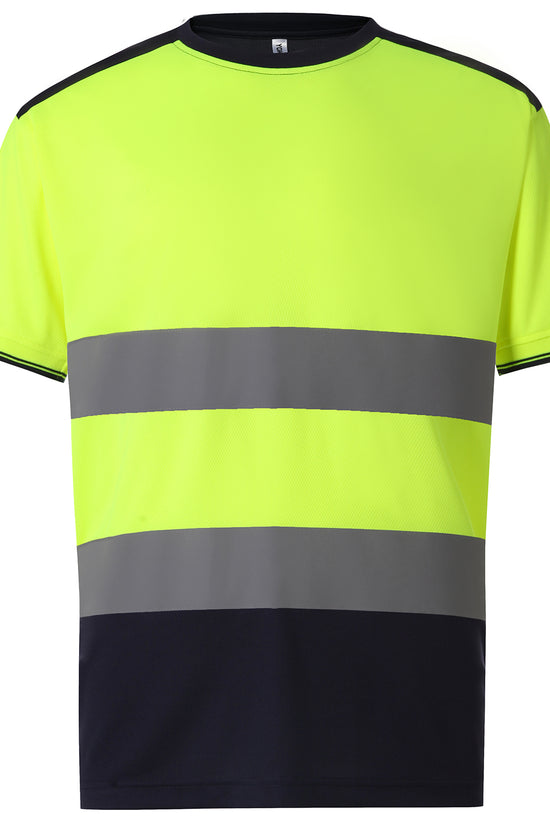 Yoko HiVis TwoTone TShirt for Men Safetywear Plus Sizes