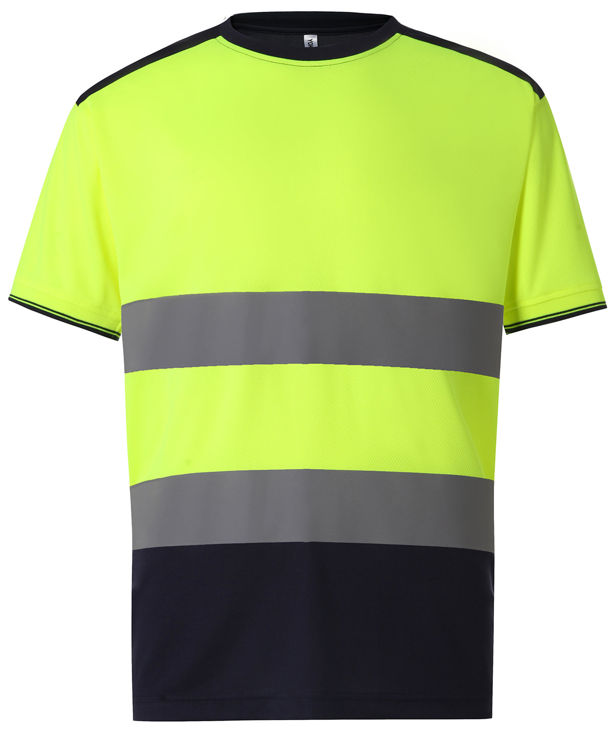 Yoko HiVis TwoTone TShirt for Men Safetywear Plus Sizes