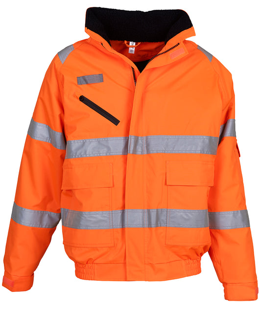 Yoko Hivis Fontaine Flight Jacket High Visibility Safetywear