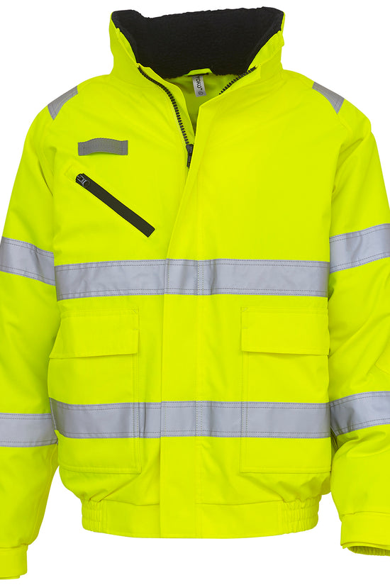 Yoko Hivis Fontaine Flight Jacket High Visibility Safetywear
