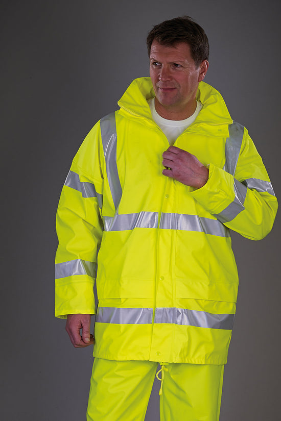 Yoko Hivis Soft Flex Breathable Udry Jacket for Safetywear