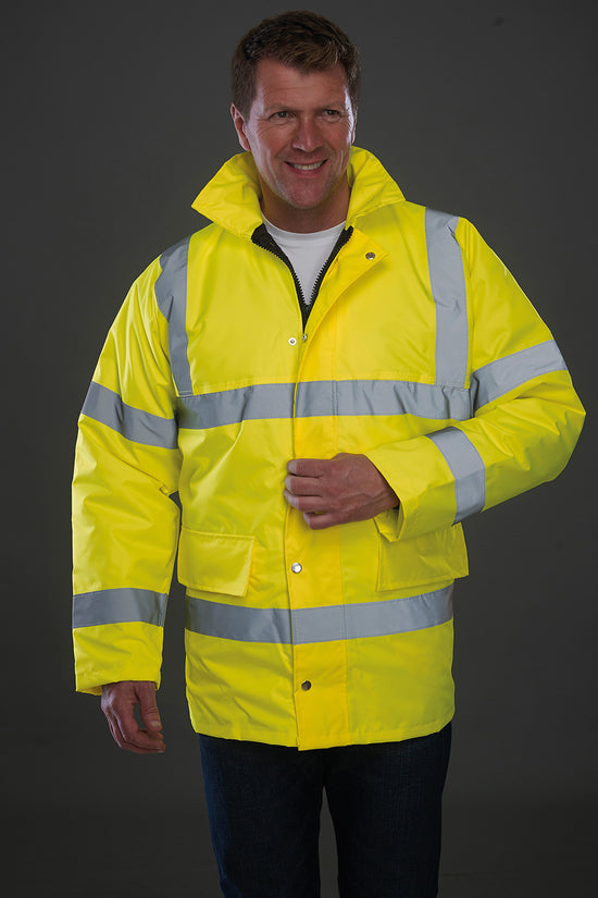 High Visibility Classic Motorway Jacket HVP300