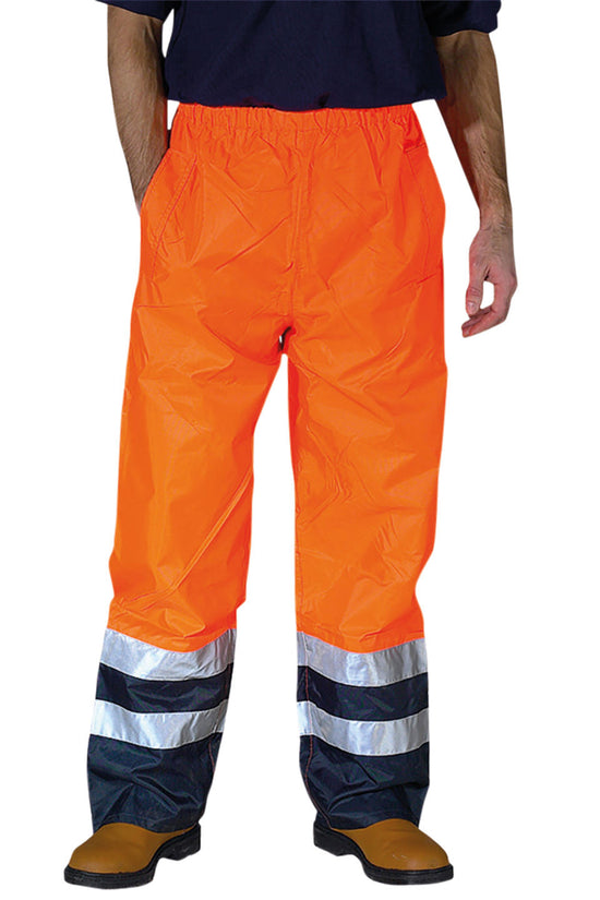 Yoko Hivis Waterproof Overtrousers Male Adult Safetywear
