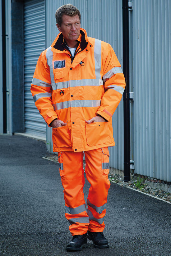 Yoko Hivis Cargo Trousers with Knee Pad Pockets