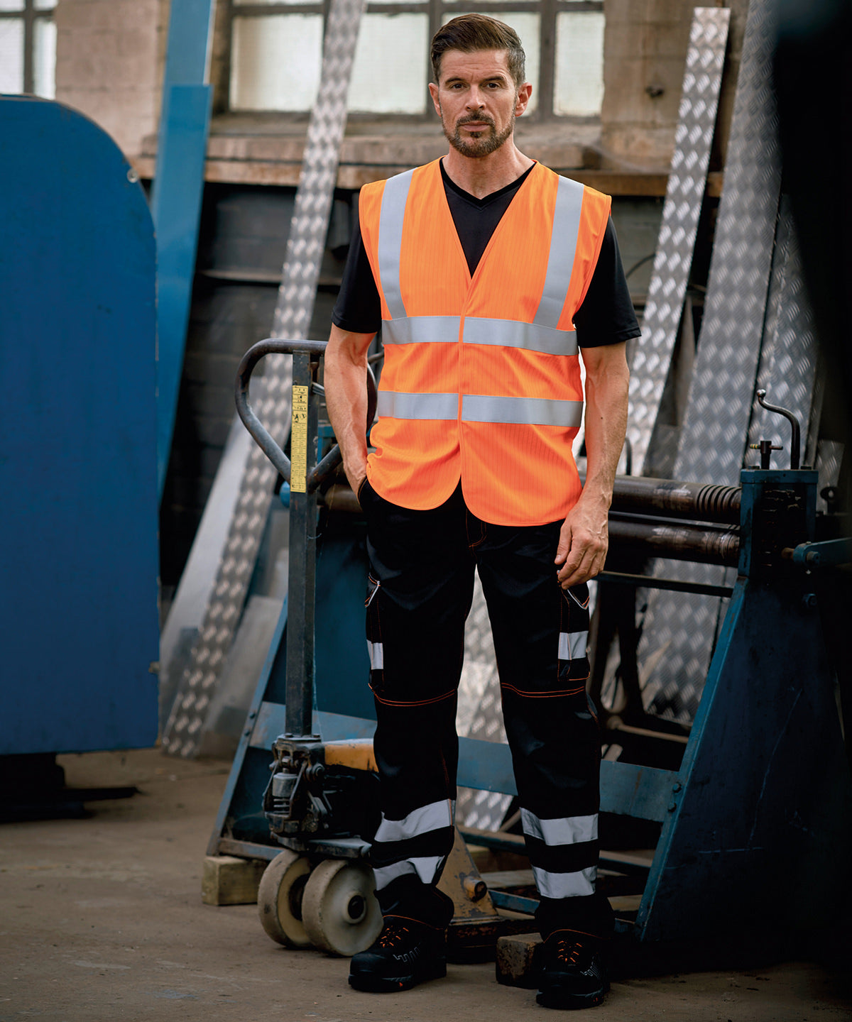 High Visibility Flame Retardant Antistatic Waistcoat for Safety