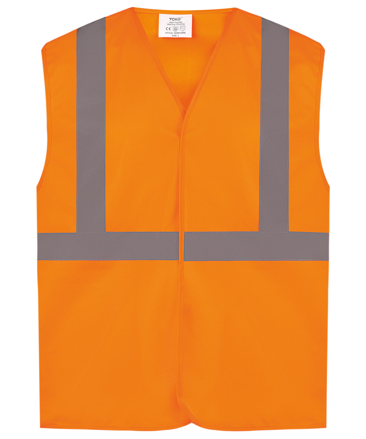 Yoko Hivis Railway Waistcoat Class 2 HVW118PE Safety Vest