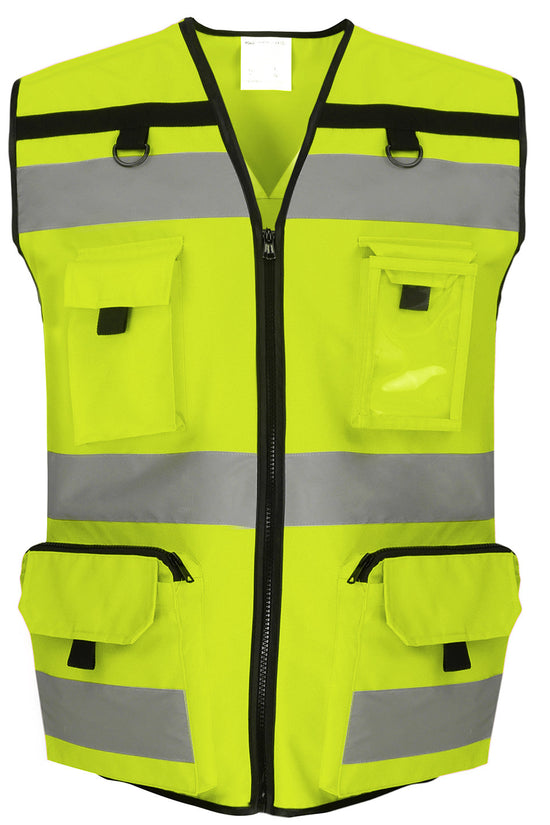 HighVisibility Ripstop Tool Vest with Mesh Bottom Unisex Adult Plus Sizes