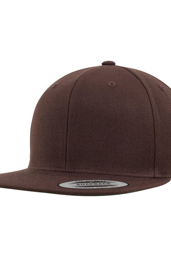 Yupoong Premium Classic Snapback Wool Blend Cap