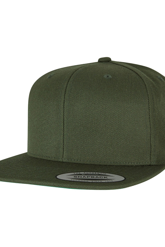 Yupoong Premium Classic Snapback Wool Blend Cap