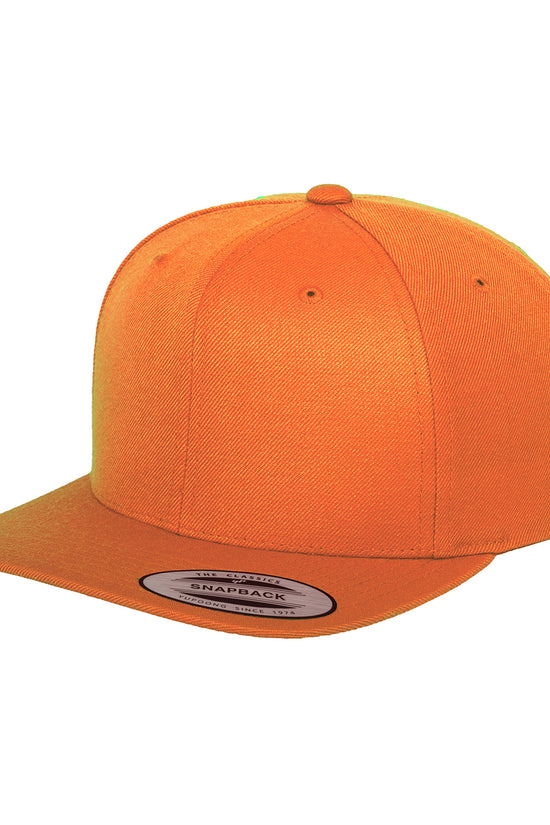 Yupoong Premium Classic Snapback Wool Blend Cap