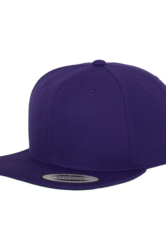 Yupoong Premium Classic Snapback Wool Blend Cap