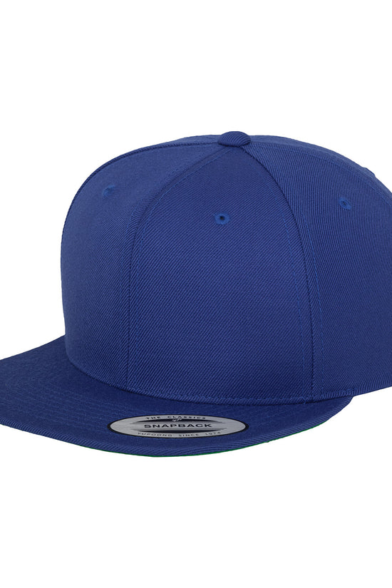 Yupoong Premium Classic Snapback Wool Blend Cap