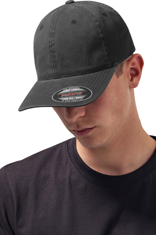 Flexfit Garment Washed Cotton Dad Hat 6997 Caps Unisex Adult