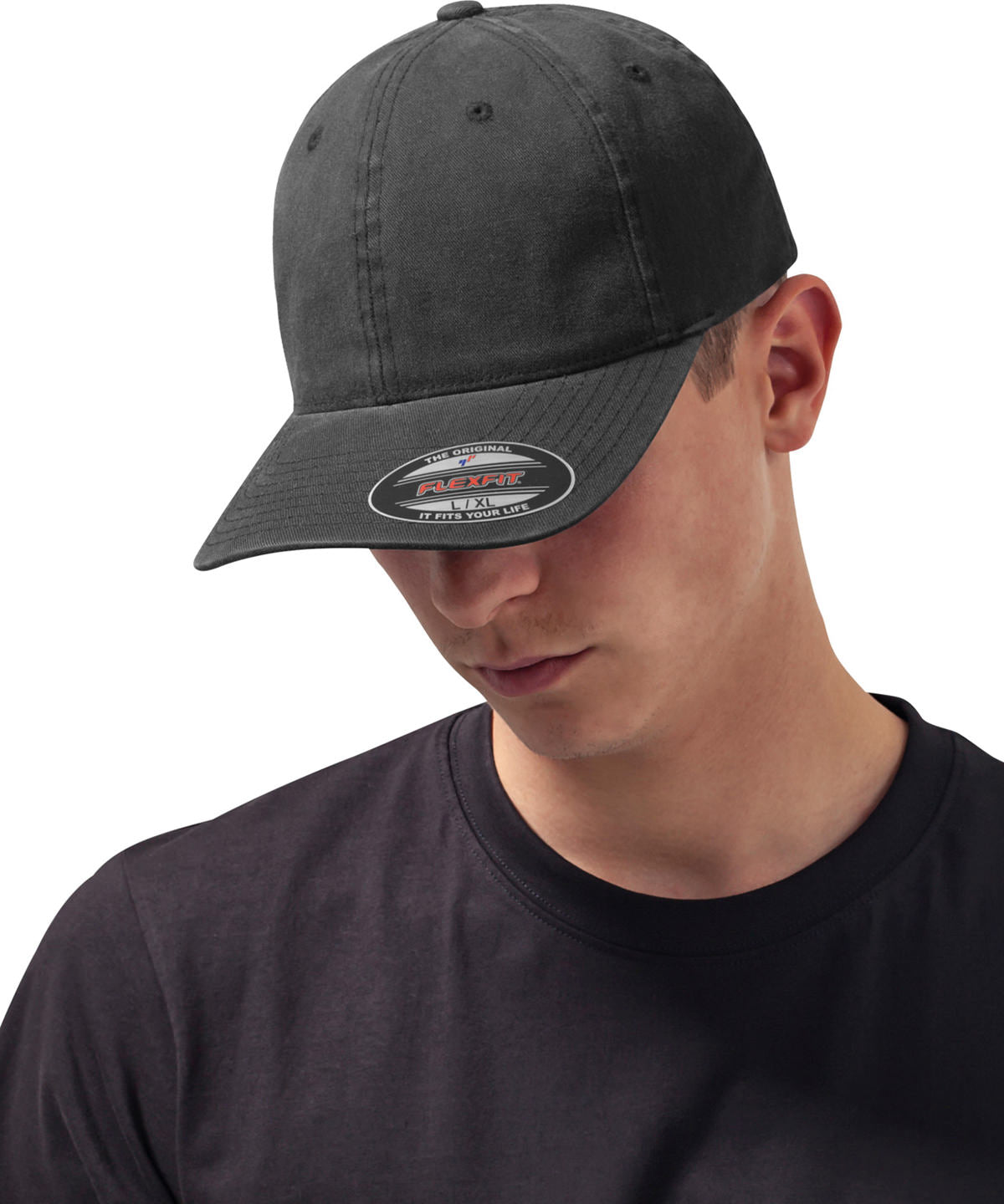 Flexfit Garment Washed Cotton Dad Hat 6997 Caps Unisex Adult