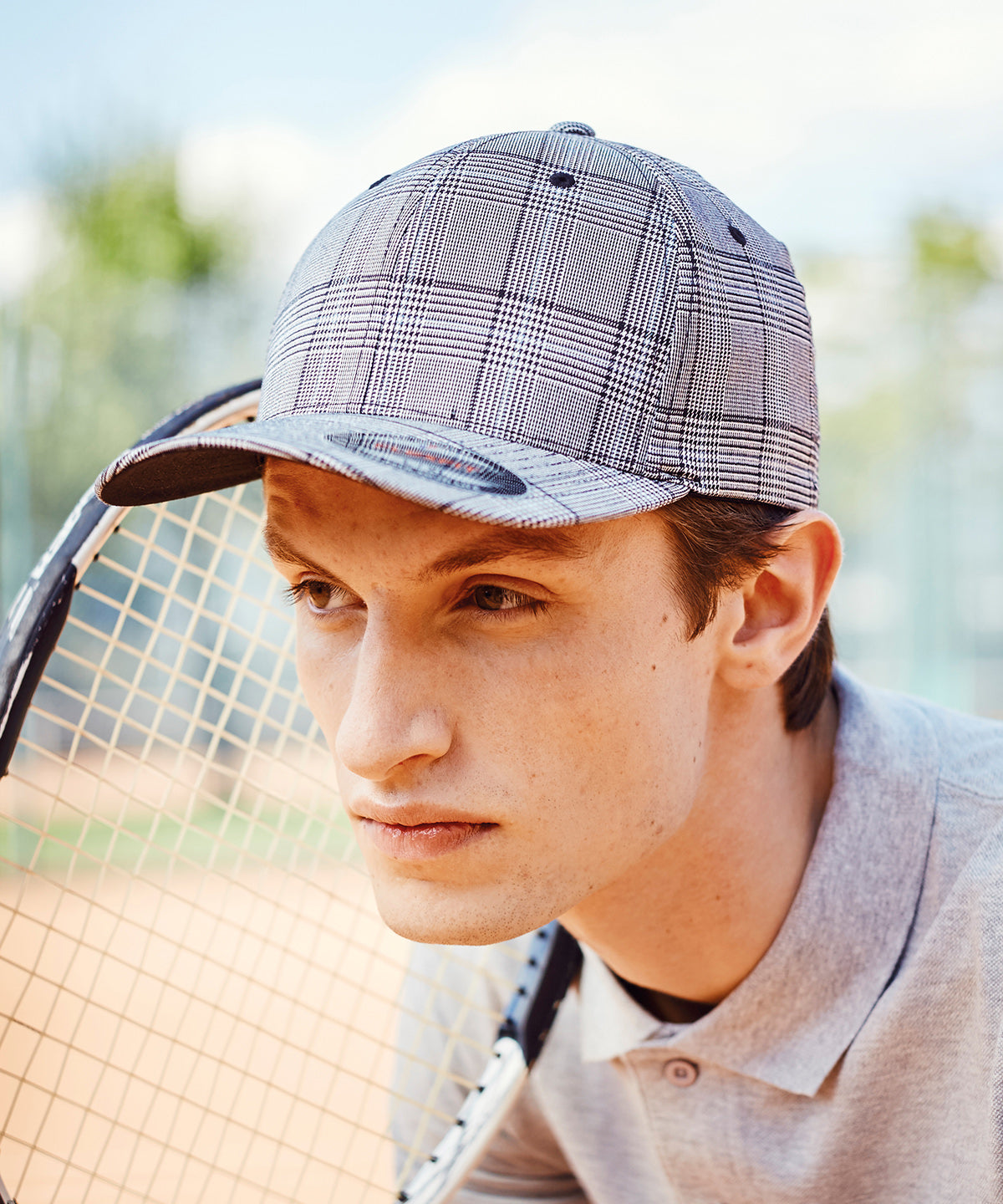 Flexfit Glen Check Caps Unisex Adult Headwear
