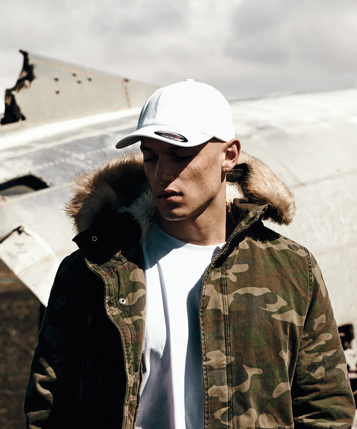 Flexfit Cotton Twill Dad Cap Simple Sporty and Comfortable