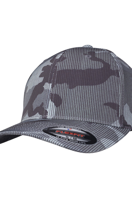 Flexfit Camo Stripe Cap by Yupoong for Adults