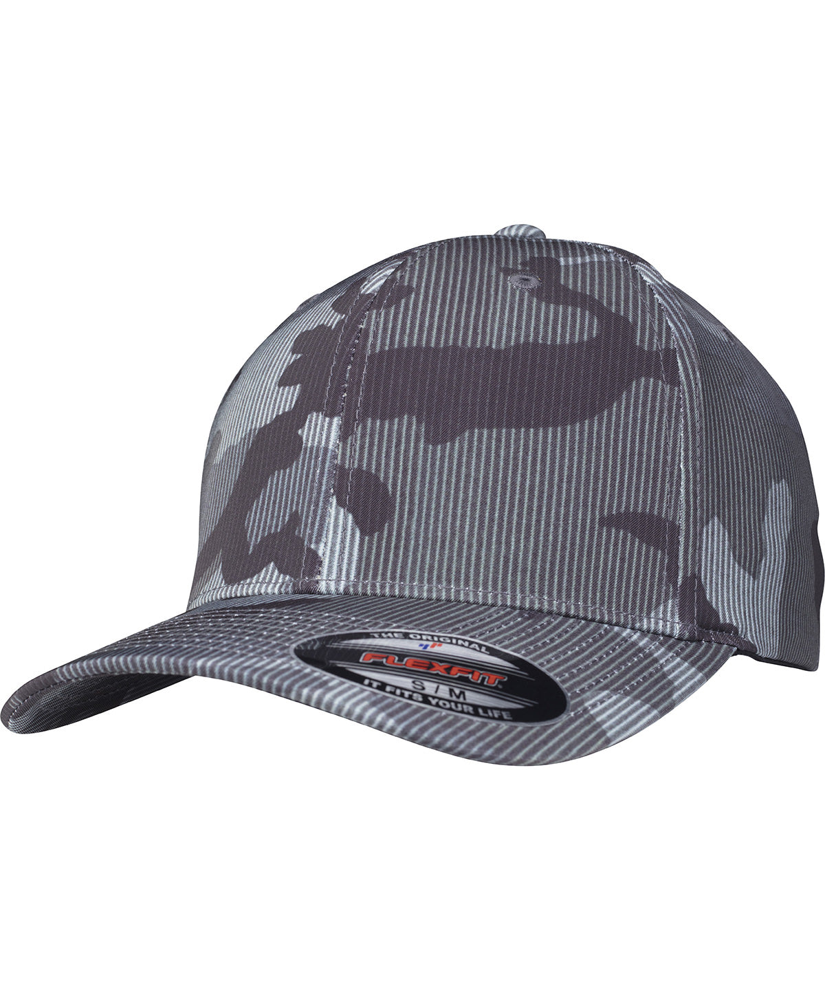 Flexfit Camo Stripe Cap by Yupoong for Adults