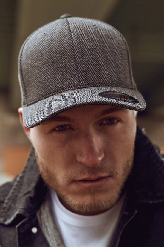 Flexfit Herringbone Melange Caps Unisex Adult Headwear
