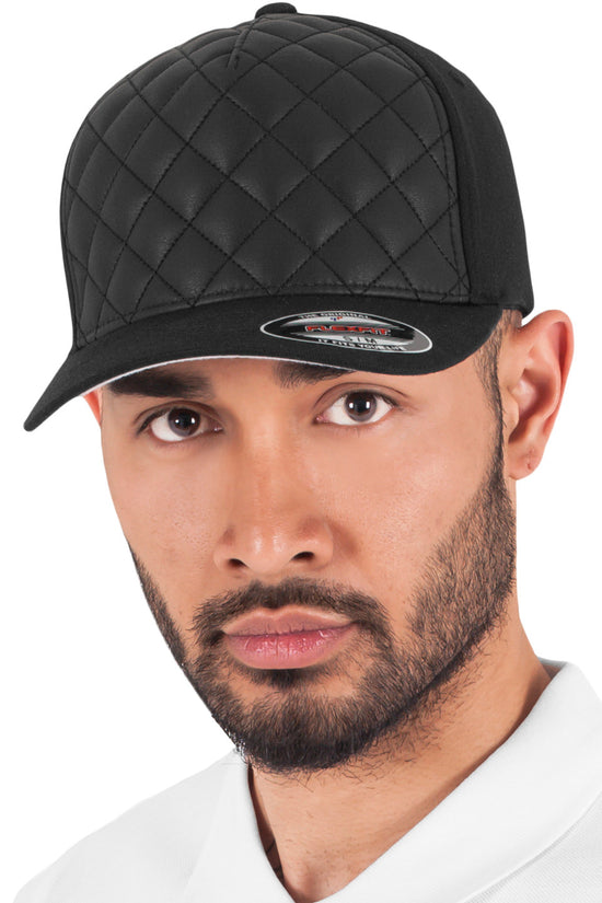 Flexfit Diamond Quilted Cap Unisex Adult Headwear