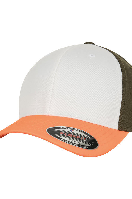 Flexfit 6277TT TriColoured Caps for Relaxed Style