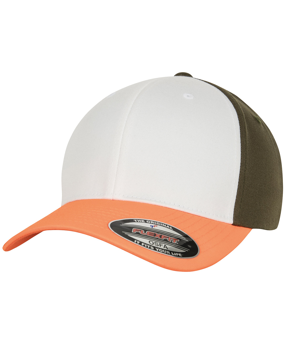 Flexfit 6277TT TriColoured Caps for Relaxed Style