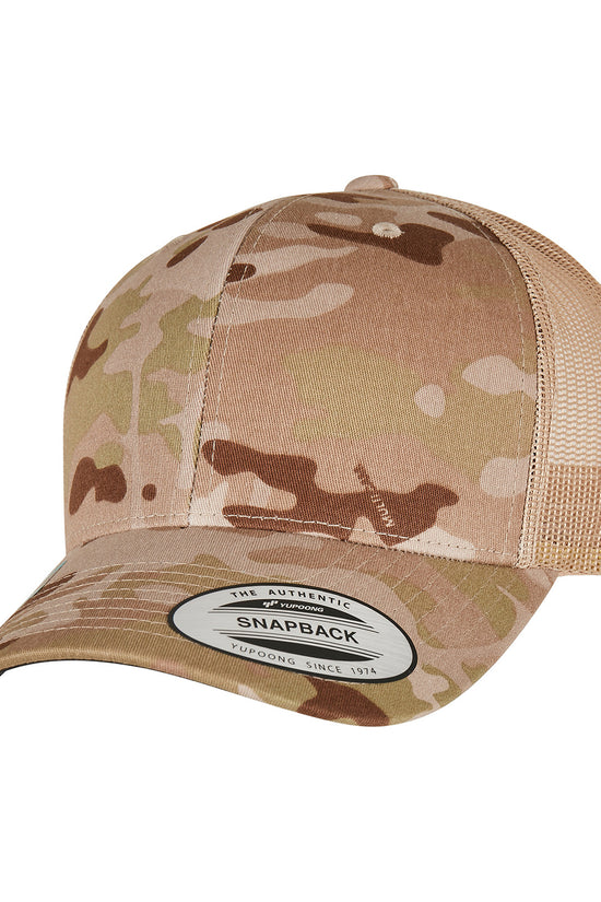 Flexfit Retro Trucker Multicam Cap for Adults