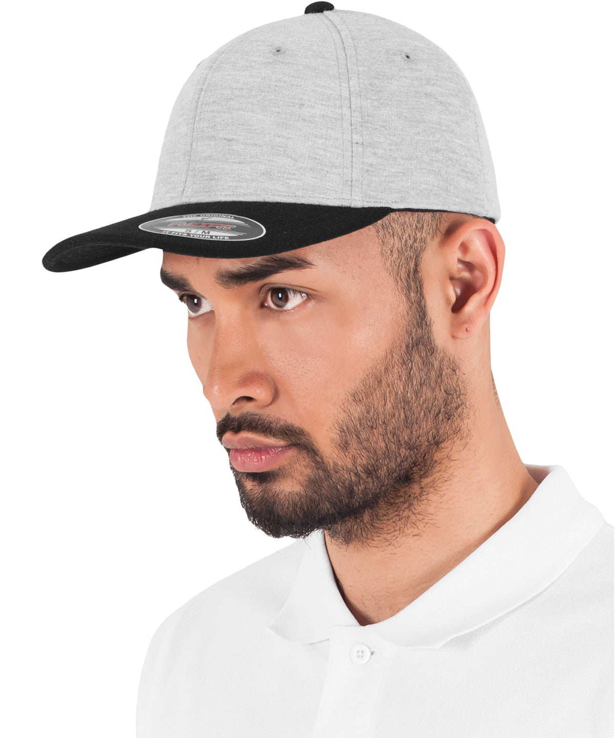 Flexfit Double Jersey 2Tone Caps for Unisex Adults