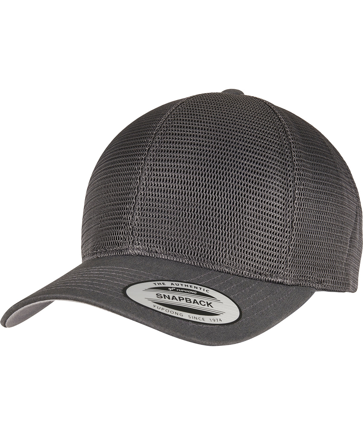 Flexfit 360 Omnimesh Snapback Cap Cotton Polyester Headwear