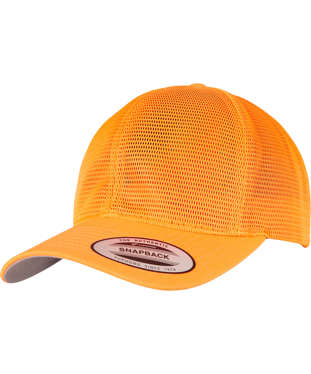 Flexfit 360 Omnimesh Snapback Cap Cotton Polyester Headwear