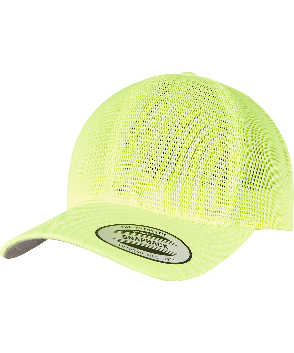 Flexfit 360 Omnimesh Snapback Cap Cotton Polyester Headwear