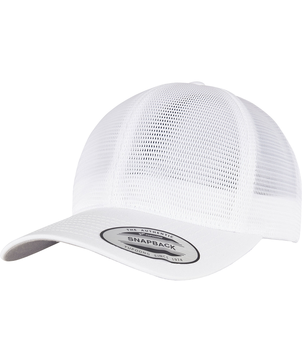 Flexfit 360 Omnimesh Snapback Cap Cotton Polyester Headwear