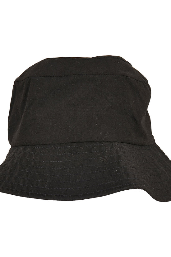 Reversible TwoTone Bucket Hat with Drawstring Closure