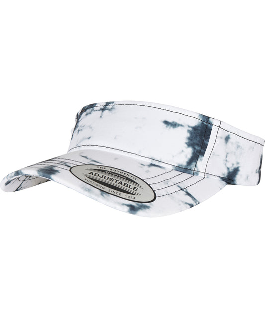 Flexfit by Yupoong Batik Dye Curved Visor Cap Unisex Adult Headwear
